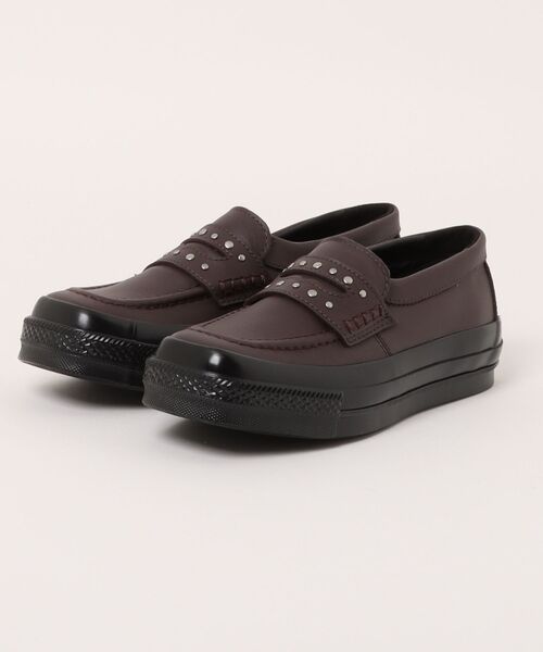 CONVERSE（コンバース）の「【CONVERSE】コンバース ALL STAR SQUARETOE LOAFER SA（オールスター スクエアトウ ローファー SA）（ローファー・レディース・ブラック/ダークブラウン系・4.5/5/5.5/4）」の2枚目の写真