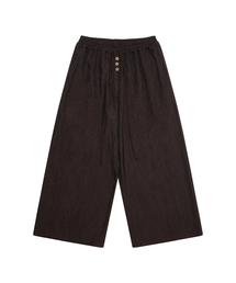 RURU BANDING PANTS [BROWN]