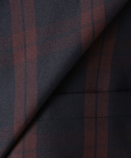 JOURNAL STANDARD（ジャーナルスタンダード）の「STANDPULL STRAIGHT SLEEVE（シャツ/ブラウス・レディース・ネイビー/チョコ・FREE）」の8枚目の写真