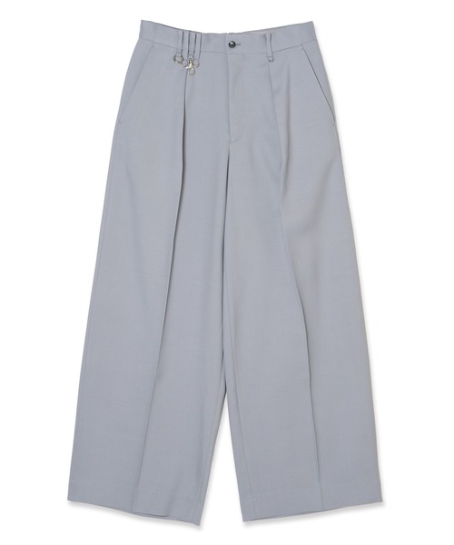 DISCOVERED(ディスカバード)の「TWIST TWILL TROOPER PANTS(スラックス・メンズ・グレー/ブラック・3/1)」の4枚目の写真