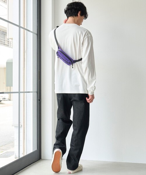 coen(コーエン)の「【Tough&Soft】天竺coenロゴ刺繍入り無地長袖Tシャツ(Tシャツ/カットソー・メンズ・ホワイト/ネイビー/グレー・S/XL/L/M)」の16枚目の写真