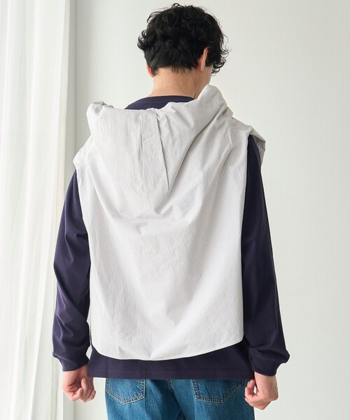 coen(コーエン)の「【Tough&Soft】天竺coenロゴ刺繍入り無地長袖Tシャツ(Tシャツ/カットソー・メンズ・ホワイト/ネイビー/グレー・S/XL/L/M)」の13枚目の写真