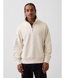 GAP（ギャップ）の「ヘビーウェイト オーバーサイズ 1/4ジップアップ プルオーバー（スウェット）」