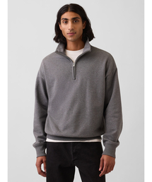 GAP（ギャップ）の「ヘビーウェイト オーバーサイズ 1/4ジップアップ プルオーバー（スウェット）」
