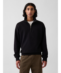GAP（ギャップ）の「ヘビーウェイト オーバーサイズ 1/4ジップアップ プルオーバー（スウェット）」
