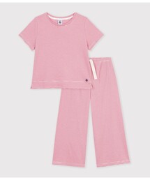PETIT BATEAU（プチバトー）の「ミラレプリント半袖長ズボンパジャマ（ルームウェア/パジャマ）」