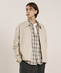 ADHOC（アドホック）の「男性ベーシックコーチジャケット (LT-BEIGE) (HB9UJ03)（ブルゾン）」