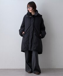 〈WEB限定〉【THE PAUSE】フードロングダウンコート