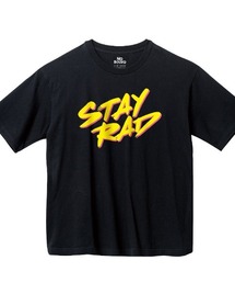 NOBOUND(ノーバウンド) 半袖Tシャツ メッセージ ロゴ プリント 5.6オンス ビッグシルエット トップス カットソー レディース