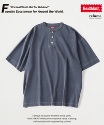 《追加》Healthknit / ヘルスニット 別注 ヘンリーネックTシャツ