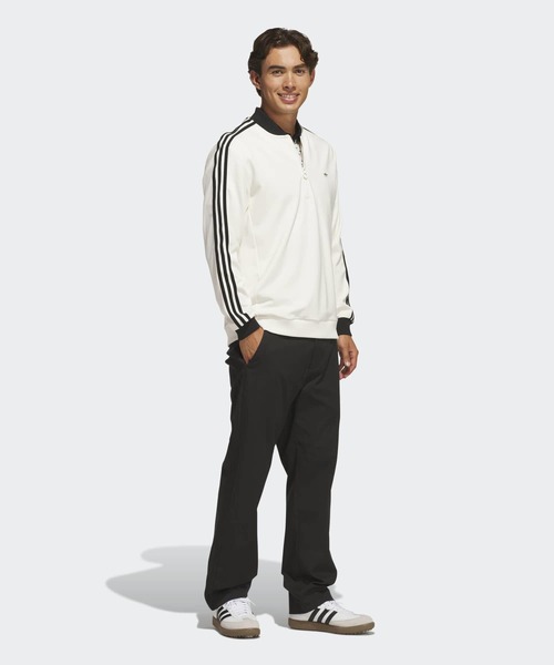 adidas(アディダス)の「3st HZ スウエット【adidas Golf/アディダスゴルフ】(スウェット・メンズ・ホワイト×ブラック・XX-LARGE/3XL/LARGE/MEDIUM/SMALL/X-LARGE)」の5枚目の写真