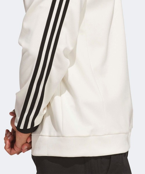 adidas(アディダス)の「3st HZ スウエット【adidas Golf/アディダスゴルフ】(スウェット・メンズ・ホワイト×ブラック・XX-LARGE/3XL/LARGE/MEDIUM/SMALL/X-LARGE)」の4枚目の写真