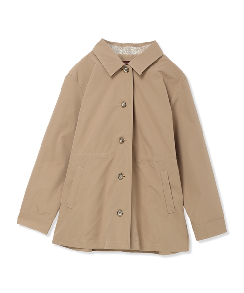 DECOY SINCE 1981(デコイシンスイチキュウハチイチ)の「【Liberty】リバティプリントステンカラーコート【はっ水】(その他アウター・レディース・ベージュ/ネイビー・9号/11号)」の16枚目の写真
