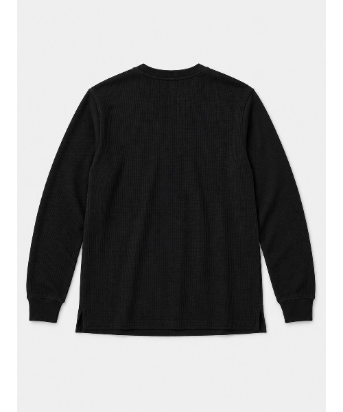 OXA(オグザ)の「ワッフル無地ロングTシャツ 長袖カットソー OXA(Tシャツ/カットソー・メンズ・ホワイト/ブラック・MEDIUM/LARGE)」の12枚目の写真
