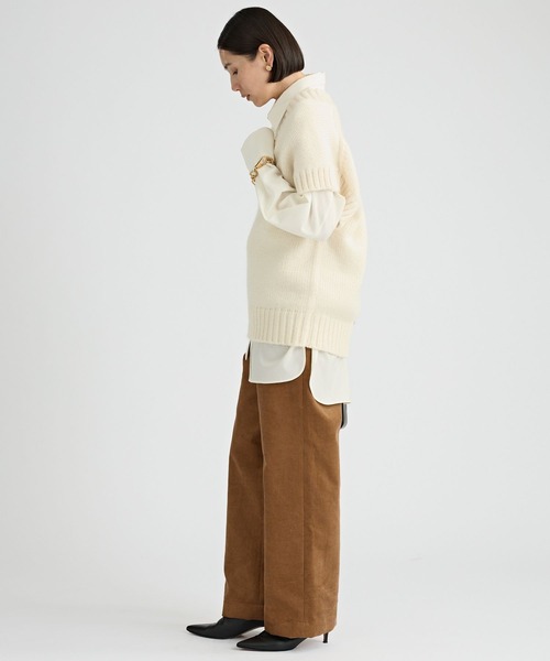 Chaos（カオス）の「Chaos(カオス)/コルテアパンツ（その他パンツ・レディース・オフホワイト/キャメル・38/36）」の15枚目の写真