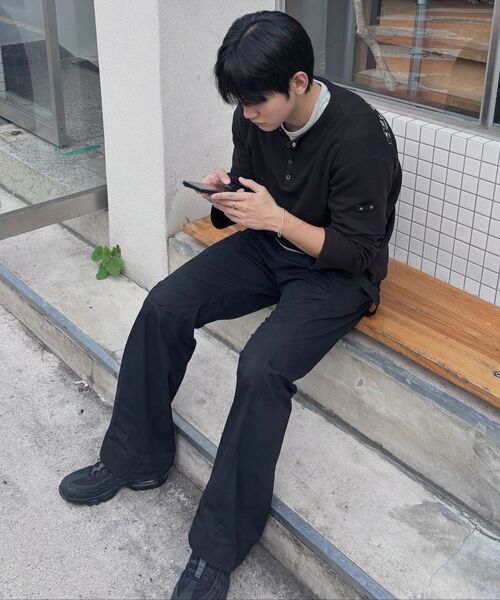 ETCE(イーティーシーイー)の「グラフィックヘンリーネック長袖Tシャツ(Tシャツ/カットソー・レディース・その他・MEDIUM/LARGE)」の5枚目の写真
