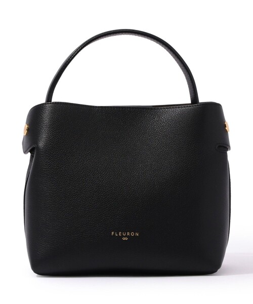 TOMORROWLAND （トゥモローランド）の「FLEURON MEDIUM SWANN バッグ（ハンドバッグ・レディース・ブラック/ダークグリーン/ライトベージュ/キャメル・FREE）」の2枚目の写真