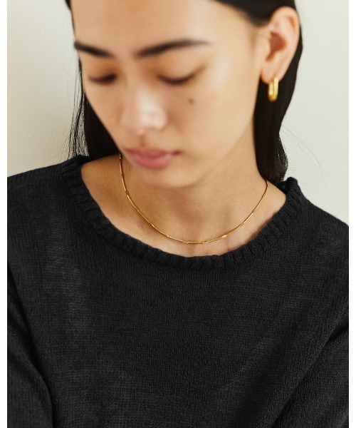 kiehtova(キエトヴァ)の「【kiehtova】FINE BASIC KNIT TOPS/ファイン ベーシック ニット トップス(ニット/セーター・レディース・グレー/ベージュ/ブラック・FREE)」の8枚目の写真
