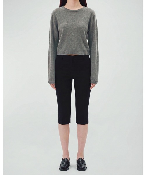 kiehtova(キエトヴァ)の「【kiehtova】FINE BASIC KNIT TOPS/ファイン ベーシック ニット トップス(ニット/セーター・レディース・グレー/ベージュ/ブラック・FREE)」の7枚目の写真