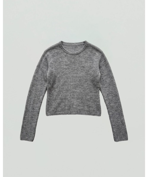 kiehtova(キエトヴァ)の「【kiehtova】FINE BASIC KNIT TOPS/ファイン ベーシック ニット トップス(ニット/セーター・レディース・グレー/ベージュ/ブラック・FREE)」の13枚目の写真
