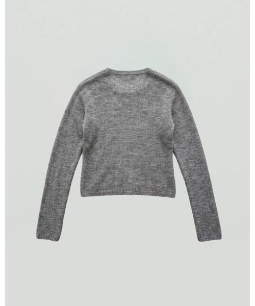 kiehtova(キエトヴァ)の「【kiehtova】FINE BASIC KNIT TOPS/ファイン ベーシック ニット トップス(ニット/セーター・レディース・グレー/ベージュ/ブラック・FREE)」の14枚目の写真