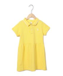 coen | 【coen kids】鹿の子ポロシャツワンピース(シャツワンピース)