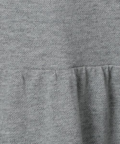 coen（コーエン）の「【coen kids】鹿の子ポロシャツワンピース（シャツワンピース・キッズ・グレー/イエロー・110/130/140/150/100/120）」の7枚目の写真