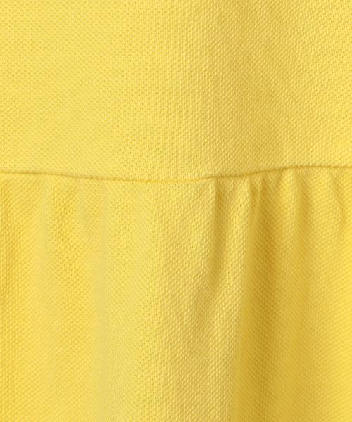 coen（コーエン）の「【coen kids】鹿の子ポロシャツワンピース（シャツワンピース・キッズ・グレー/イエロー・110/130/140/150/100/120）」の10枚目の写真