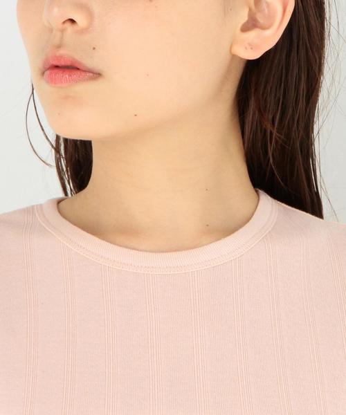 Another Edition(アナザーエディション)の「ランダムフライスTシャツ/ AEBFC ランダム フライス T◆(Tシャツ/カットソー・レディース・ロイヤルブルー/ライトグレー/ライトピンク/オフホワイト・FREE)」の9枚目の写真