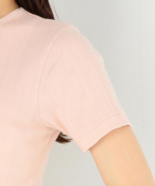 Another Edition(アナザーエディション)の「ランダムフライスTシャツ/ AEBFC ランダム フライス T◆(Tシャツ/カットソー・レディース・ロイヤルブルー/ライトグレー/ライトピンク/オフホワイト・FREE)」の10枚目の写真