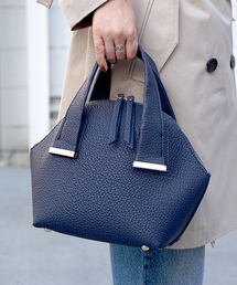 laboratory work | シボ革ハンドバック(ハンドバッグ)