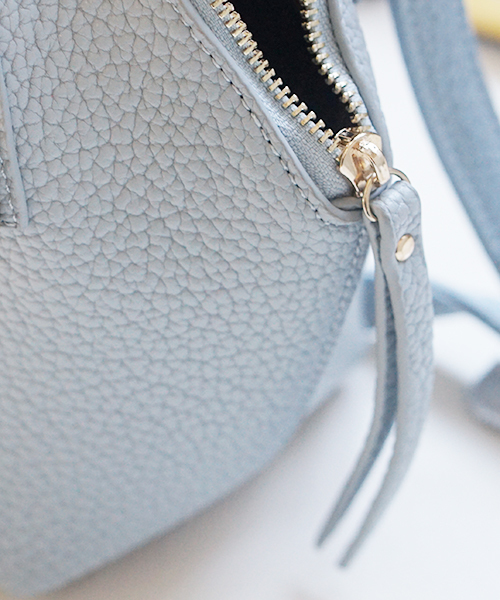 laboratory work（ラボラトリーワーク）の「シボ革ハンドバック（ハンドバッグ・レディース・アイボリー/サックスブルー/ネイビー/オフホワイト・フリー）」の20枚目の写真