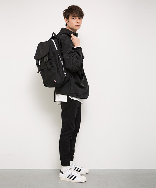 WEGO（ウィゴー）の「WEGO/ストレッチデニムジョガーパンツ（デニムパンツ・メンズ・ブラック/ライトインディゴブルー/インディゴブルー・LARGE/MEDIUM）」の19枚目の写真