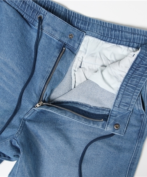 WEGO（ウィゴー）の「WEGO/ストレッチデニムジョガーパンツ（デニムパンツ・メンズ・ブラック/ライトインディゴブルー/インディゴブルー・LARGE/MEDIUM）」の11枚目の写真