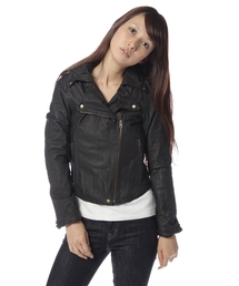 mystic | PIG洗いダブルライダース(ライダースジャケット)