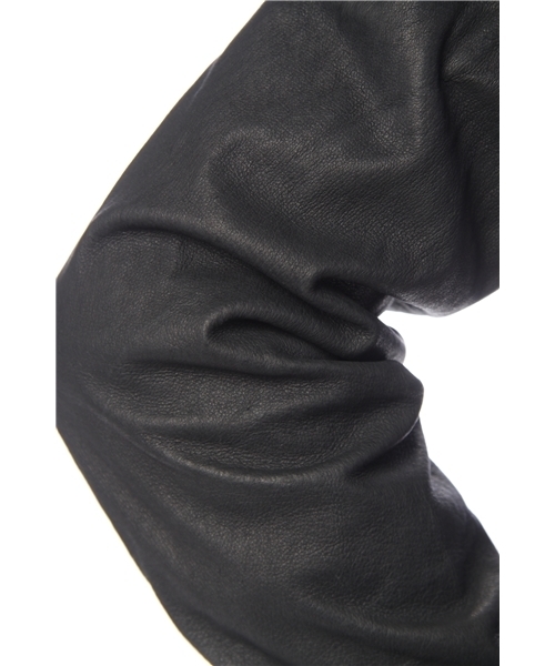 mystic（ミスティック）の「PIG洗いダブルライダース（ライダースジャケット・レディース・ベージュ/ブラック・ﾌﾘ-）」の7枚目の写真