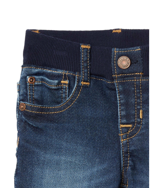 GAP(ギャップ)の「Gap プルオン スーパーソフト デニムショートパンツ(デニムパンツ・キッズ・インディゴブルー・70cm/50cm/80cm/60cm/90cm)」の2枚目の写真