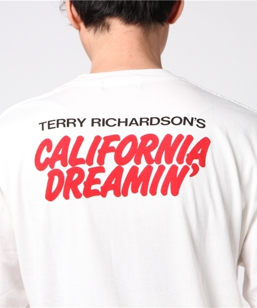 HYSTERIC GLAMOUR（ヒステリックグラマー）の「TR-CA DREAMIN’-RE プリント Tシャツ（Tシャツ/カットソー・メンズ・ホワイト/ブラック/イエロー・X-SMALL/SMALL/MEDIUM/LARGE）」の5枚目の写真