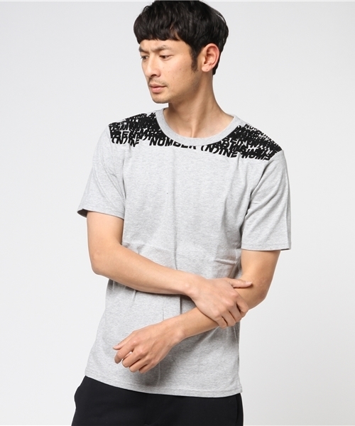 NUMBER (N)INE（ナンバーナイン）の「【NUMBER (N)INE DENIM】メッセージTシャツ/NDT-700（Tシャツ/カットソー・メンズ・ブラック/グレー/ネイビー/ホワイト・LARGE/MEDIUM/SMALL）」の4枚目の写真