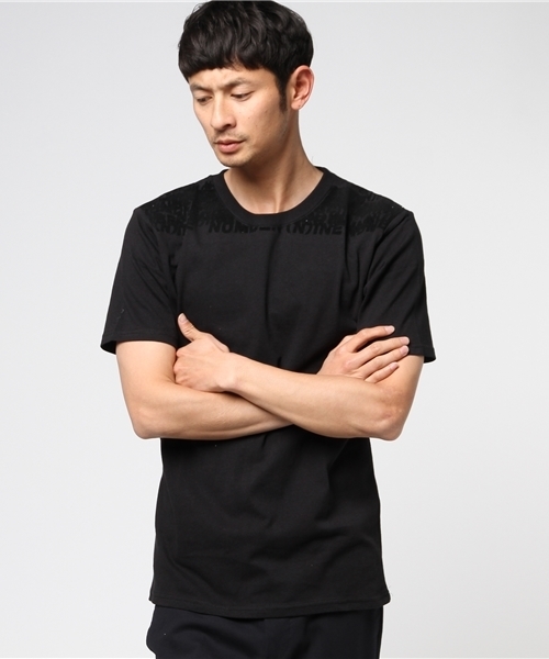 NUMBER (N)INE（ナンバーナイン）の「【NUMBER (N)INE DENIM】メッセージTシャツ/NDT-700（Tシャツ/カットソー・メンズ・ブラック/グレー/ネイビー/ホワイト・LARGE/MEDIUM/SMALL）」の3枚目の写真