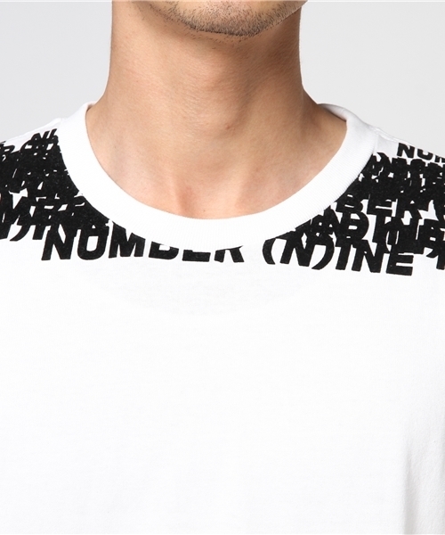NUMBER (N)INE（ナンバーナイン）の「【NUMBER (N)INE DENIM】メッセージTシャツ/NDT-700（Tシャツ/カットソー・メンズ・ブラック/グレー/ネイビー/ホワイト・LARGE/MEDIUM/SMALL）」の7枚目の写真