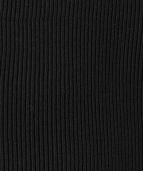 BEAUTY&YOUTH UNITED ARROWS(ビューティーアンドユースユナイテッドアローズ)の「BY クロップドバックVネック5分袖ニット ◆(ニット/セーター・レディース・ホワイト/ブラック/オレンジ・FREE)」の14枚目の写真
