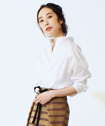 コットンブロードシャツ