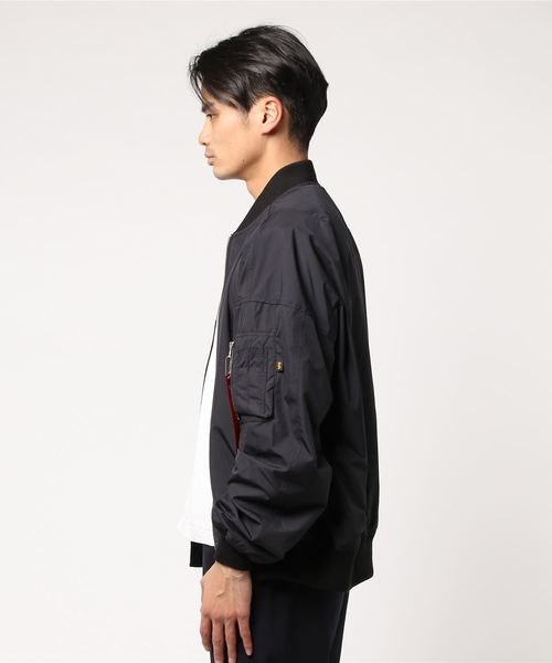 美品 限定 ALPHA ドロップショルダー L-2B MA-1 オーバーサイズ ALPHA】DROP SHOULDER L2-B（MA-1）｜ALPHA_（アルファ）の