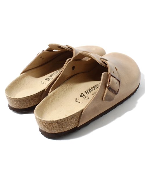 BIRKENSTOCK（ビルケンシュトック）の「BOSTON/ボストン アンティークフラッパー (MEN)（サンダル・メンズ・ブラウン系その他・39/40/41/42/43）」の4枚目の写真