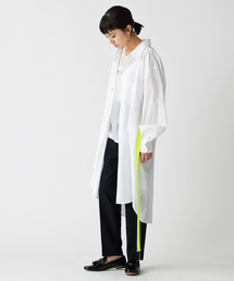 TRUNO by NOISE MAKER | ウエストリボン2wayオーバーシャツワンピース(シャツワンピース)