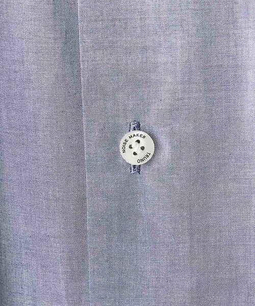 TRUNO by NOISE MAKER（トルノバイノイズメーカー）の「ウエストリボン2wayオーバーシャツワンピース（シャツワンピース・レディース・オフホワイト/ブラック/ネイビー・FREE）」の13枚目の写真