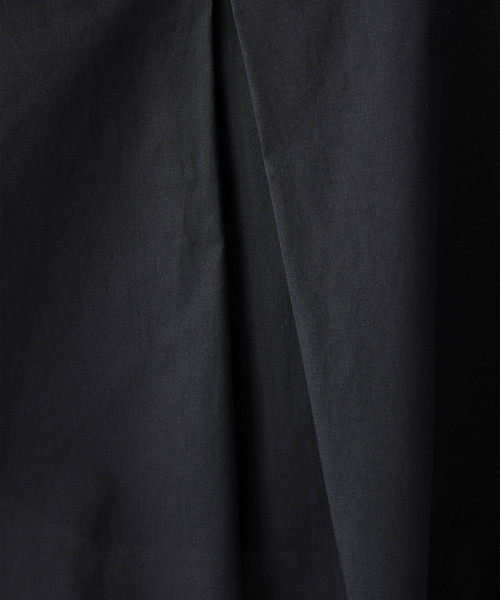 TRUNO by NOISE MAKER（トルノバイノイズメーカー）の「ウエストリボン2wayオーバーシャツワンピース（シャツワンピース・レディース・オフホワイト/ブラック/ネイビー・FREE）」の8枚目の写真