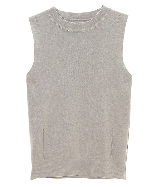 fifth（フィフス）の「【SET】ウエストリボンコンビネゾン×ノースリニット（つなぎ/オールインワン・レディース・ブラック/ベージュ/ネイビー/グレー・MEDIUM）」の7枚目の写真