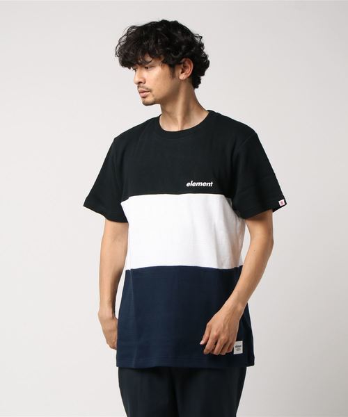 ELEMENT(エレメント)の「ELEMENT メンズ DES SS Tシャツ(Tシャツ/カットソー・メンズ・ブラック/ネイビー・MEDIUM/LARGE/X-LARGE)」の2枚目の写真